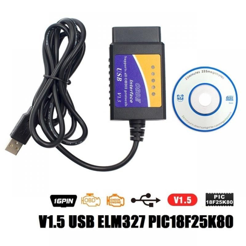 Super Mini ELM327 1.5 OBD2 Bluetooth Android ELM 327 V1.5 PIC18F25K80 ELM327 with Button OBD2 Scanner ELM327 Forscan USB/WIFI