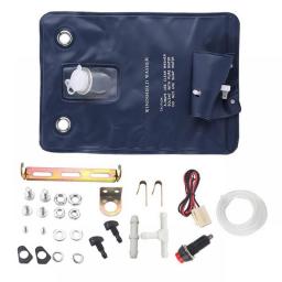 1L Item Volume Window Cleaning Car Windshield Cleaning Tool Washer Pump Bag Kit ABS Metal Easy-to-Use Long Hose Accessories