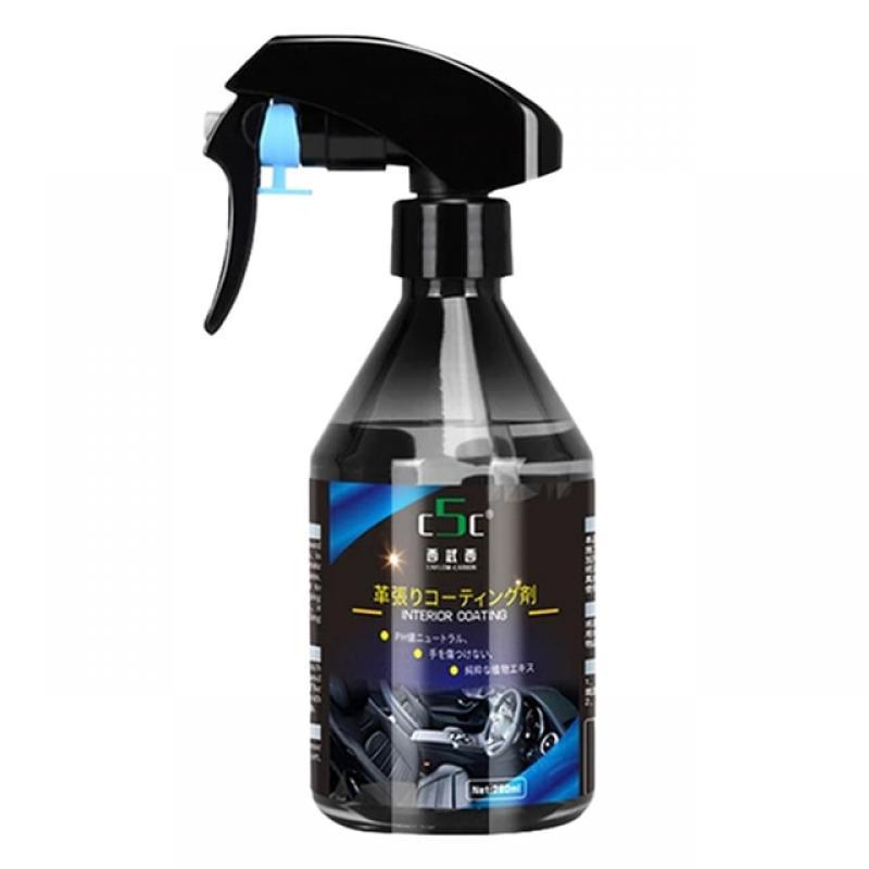 260ml Car Plastic Restore Agent Leather Repair Kit Auto Interior Parts Coating Renovation Restorer Accessories Interior Coating