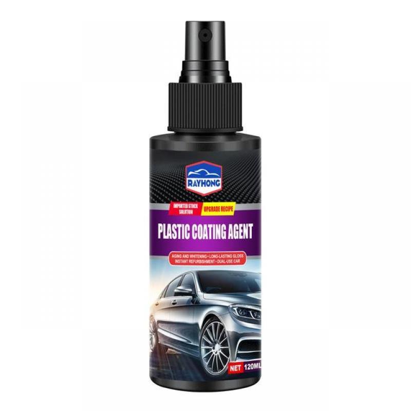 Plastic Renovator For Car Interior Spare Parts Seat Leather Liquid Wax Polish Plastic Restore Cleaner Spray Accessories S3 M3R1