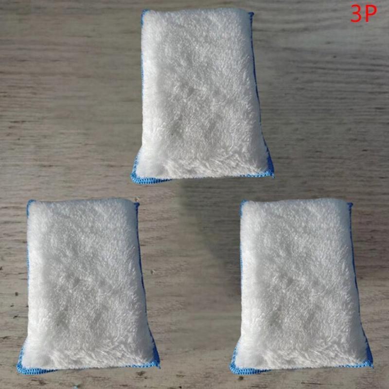 1PC/3PCS Double Side Car Interior Scrubbing Sponge for Leather Interior Car Wash Pad No Scratch Car Microfiber Scrubbing Sponge