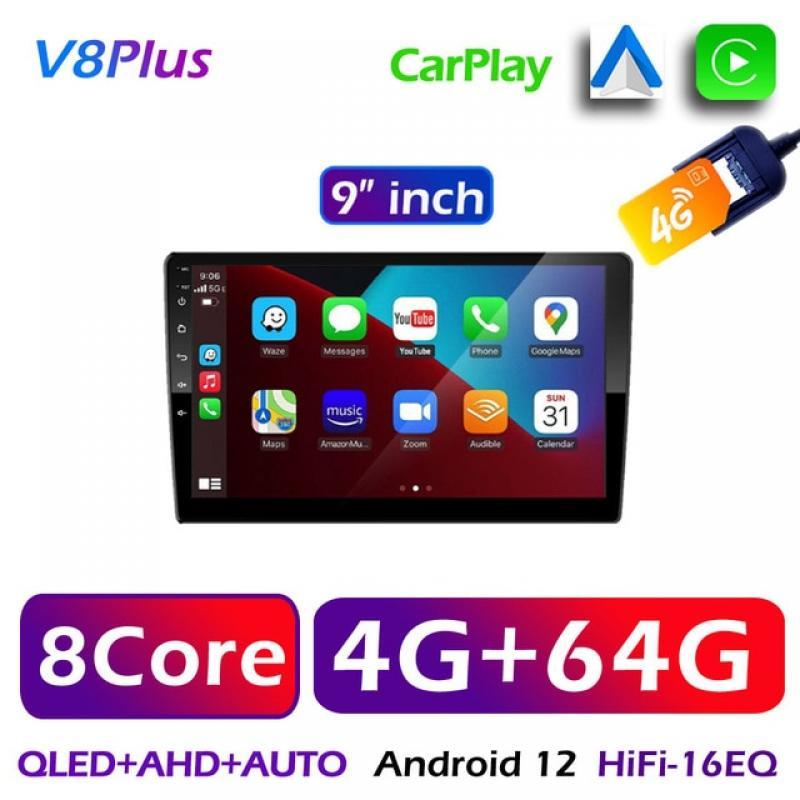 9 inch Car play Android Radio Multimedia CarPlay Android Auto 2 din stereo receiver Player 8 Core For Toyota Nissan Honda kia vw