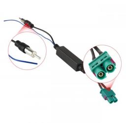 Srnubi FM For Volkswagen Wire Dual Antenna Adapter