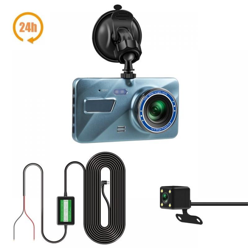 2 Lens Front and Rear Camera 24h HD 1080P 4
