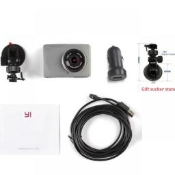 Xiaomi YI Smart Dash Cam For Car ADAS 2.7 Screen Full HD 1080P Dash Cam With Night Vision ADAS Upgrade International Version