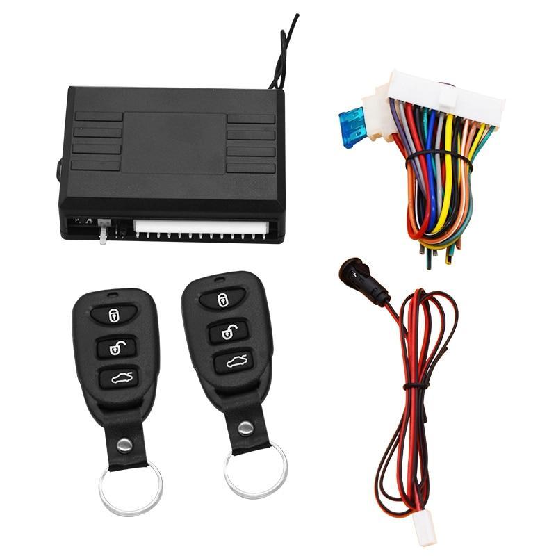 Vehicle general remote control central door lock keyless entry system, remote control to open the trunk, automatic window