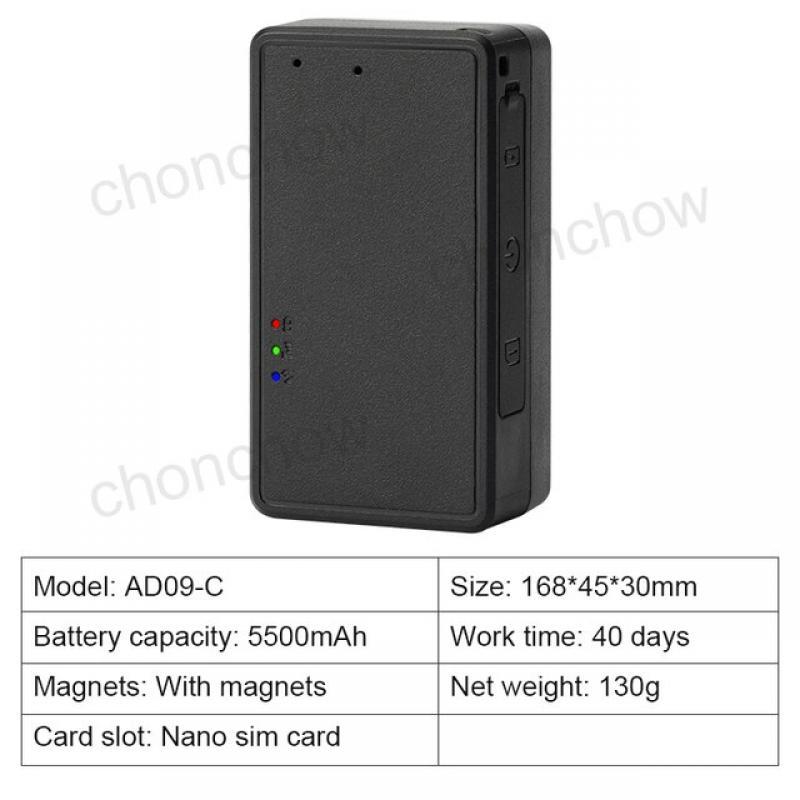 New 4G Car GPS Tracker with Magnets BDS/GPS/LBS/WIFI GSM Real-time Tracking&Listening More than 40 Work Days Free Platform/APP