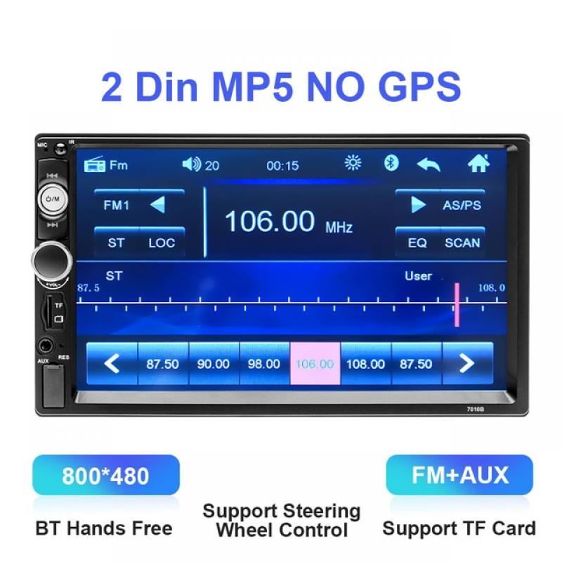 Camecho 2 din Car Radio Multimedia Player 7