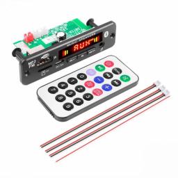 40W Kebidu Bluetooth 5.0 MP3 Player Decoder Board 2*20W 12V Amplifier FM Radio TF USB AUX Module Bluetooth Receiver Car Kit
