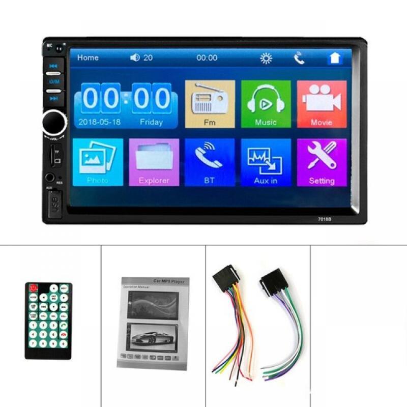 Acodo 2din Stereo 7inch Car Radio 2DIN Touch Screen Automotive Multimedia Bluetooth USB TF FM Radio Autoradio MP5 Player