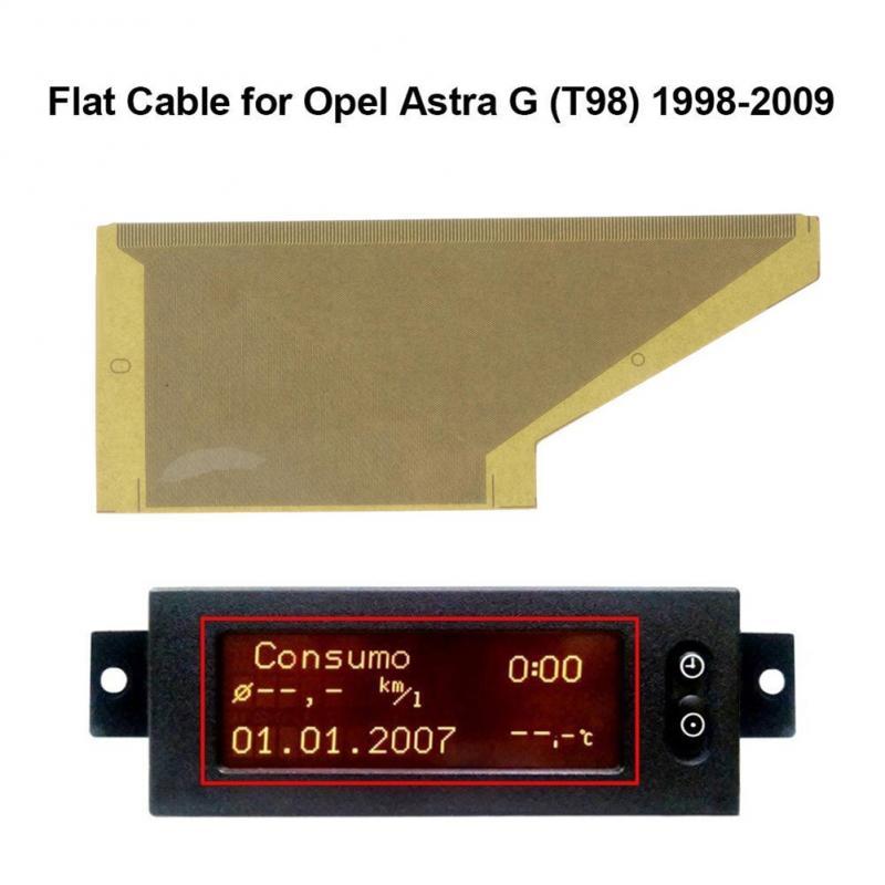LCD Display Ribbon Cable Easy Installation 024461677 24461517 1023552 For Opel ASTRA Info Display For Opel For Astra G H