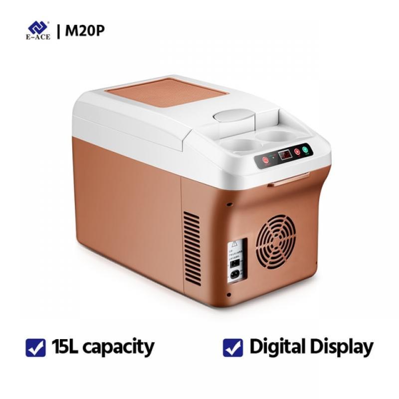 Portable Electric Cooler Refrigerator For Car Mini Fridge 220V 12V 24V Cool Ice box Freezer For Camping Home Truck Beach Vehicle