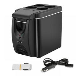 12V Refrigerator Freezer Heater 6L Mini Car Freezer Cooler & Warmer Electric Fridge Portable Icebox Travel Refrigerator