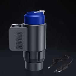 2-In-1 Car Refrigeration Heating Cup 12V Electric Water Cooler Beverage Mug With Temperature Display Refrigeration Cooling Cup