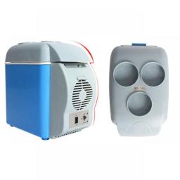 Mini Car Fridge Portable 12V 7.5L Auto Refrigerator Quality ABS Multi-Function Cooler Freezer Warmer For Travel Home Camping