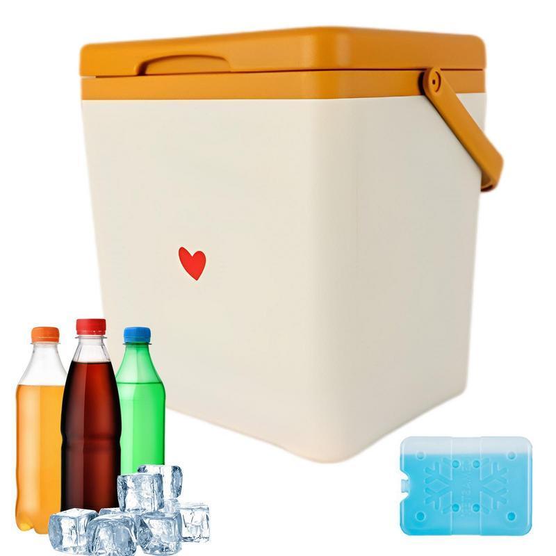 Portable Car Refrigerator 7L Mini Fridge Insulated RV Fridge And Freezer For Car Truck Kitchen Home Use Picnic Camping