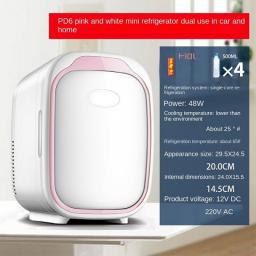 Refrigerator Small Household Car Refrigerator Student Dormitory Dormitory Refrigeration Single Use Cosmetics Cold And Warm Box
