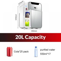 ACCEO M08 Portable Car Refrigerators For Insulation And Refrigeration  Fruits And Food Is Suitable For Camping And Tourism