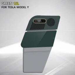 For Tesla Model Y 2019-2023 Trunk Fridge Car Refrigerator Compressor Cooling LHD RHD 15L Medicine Storage Travel Refrigerator