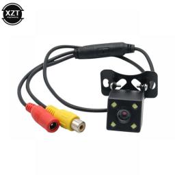 1pc Wide Angle HD Car Rearview Camera Rear View Video Vehicle Camera Backup Reverse Camera 12 LED Night Vision Parking Camera