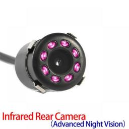 Hippcron Reverse Camera Rearview Car Infrared Night Vision 8LED Car Reversing Auto Parking Monitor CCD Waterproof HD Video