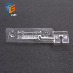 Green BGHR License Plate Lights Housing Car Rear View Camera Bracket For Skoda Octavia MK2  (1Z) 2004~2013