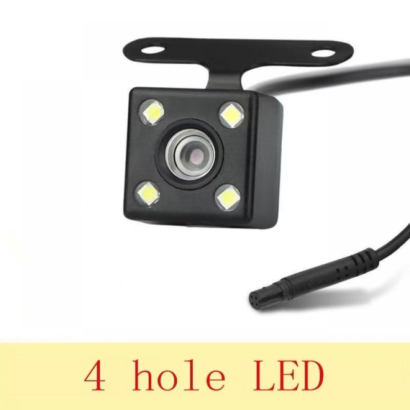 4 Pin HD Car Rear View Camera 170 Degree Wide Angle Waterproof 4 LED Night Vision Car Parking Reversing Camera Monitor Accessory