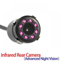 SINOVCLE Reverse Camera Rearview Car  Infrared Night With & Without LED Vehicle Backup Wiring Waterproof HD  Camera Kit