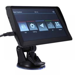 G101 Car GPS Navigation Latest Europe Map Sat Nav Ruck GPS Navigators Automobile Capacitive Screen FM Voice Prompts Navigators