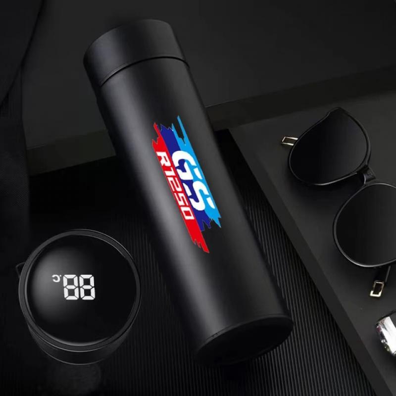 For for BMW R1250 GS R 1250 GSA R 1250GS HP 2019 2020 2021 Motorcycle Stainless Steel Thermos Temperature Water Bottle cup