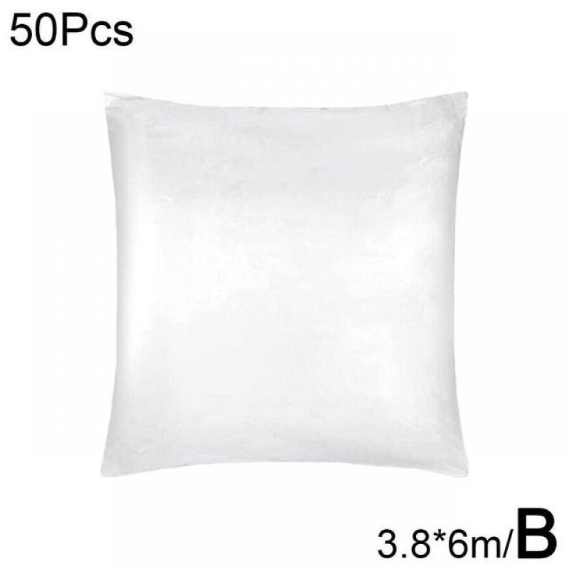 50pcs Disposable Car Clothing Waterproof Dustproof Protective Cover For Care Cleaning Car Seat Cushion Cover Auto Supplies