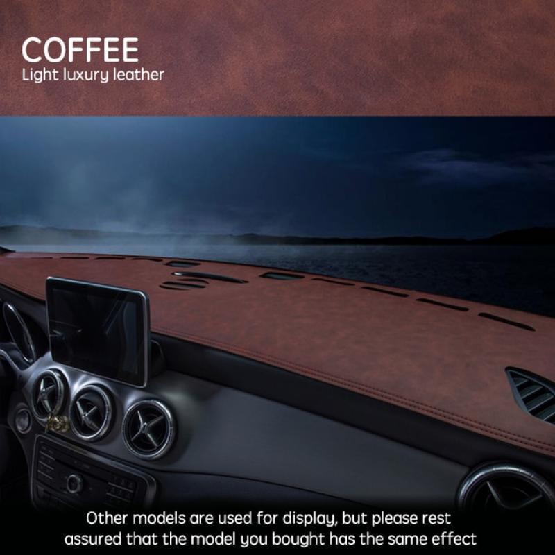 For Lexus ES 2021-2022 Car Dashboard Cover Avoid Light Pad Instrument Platform Desk Dash Mat Carpets Protective Pad Accessories