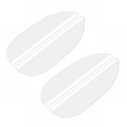 2pcs Transparent Car Rearview Mirror Rain Eyebrow Rain Shield Universal Rearview Mirror Cover Rainy Safe Driving Accessories