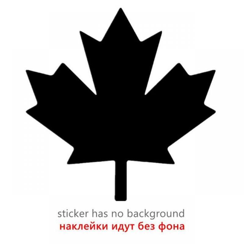 CK20078# Vinyl Decal Maple Leaf Canada Car Sticker Car Styling Decor on Motorcyle Truck Bumper Rear Window