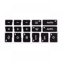 1pc With 16 Keys Car Air Condition Ac Climate Control Button Repair Stickers Decals For Audi A4 B6 B7 2000-2004 Auto Sticker