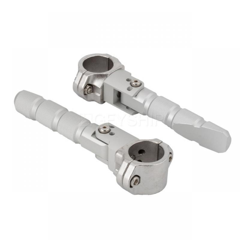 22mm 25mm 27mm 32mm Universal Motorcycle Highway Footrest 360 Rotatable 7/8 1 1.25 Inch Crash Bar Foot Pegs Rests For Most Model