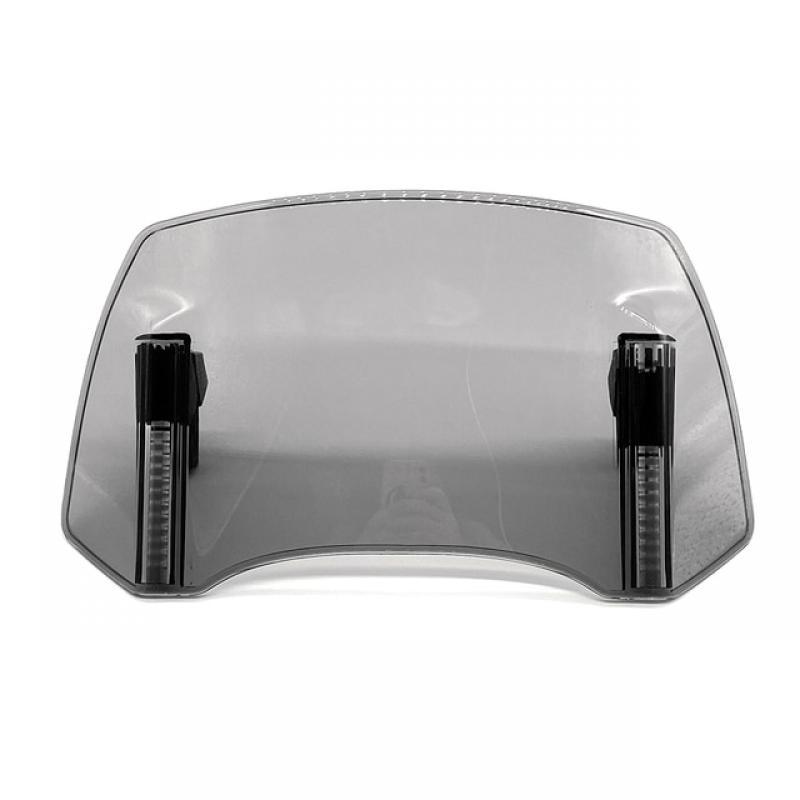 For BMW KAWASAKI YAMAHA HONDA SUZUKI Universal Motorcycle Windshield Extension Adjustable Spoiler Clamp-On Windscreen Deflector