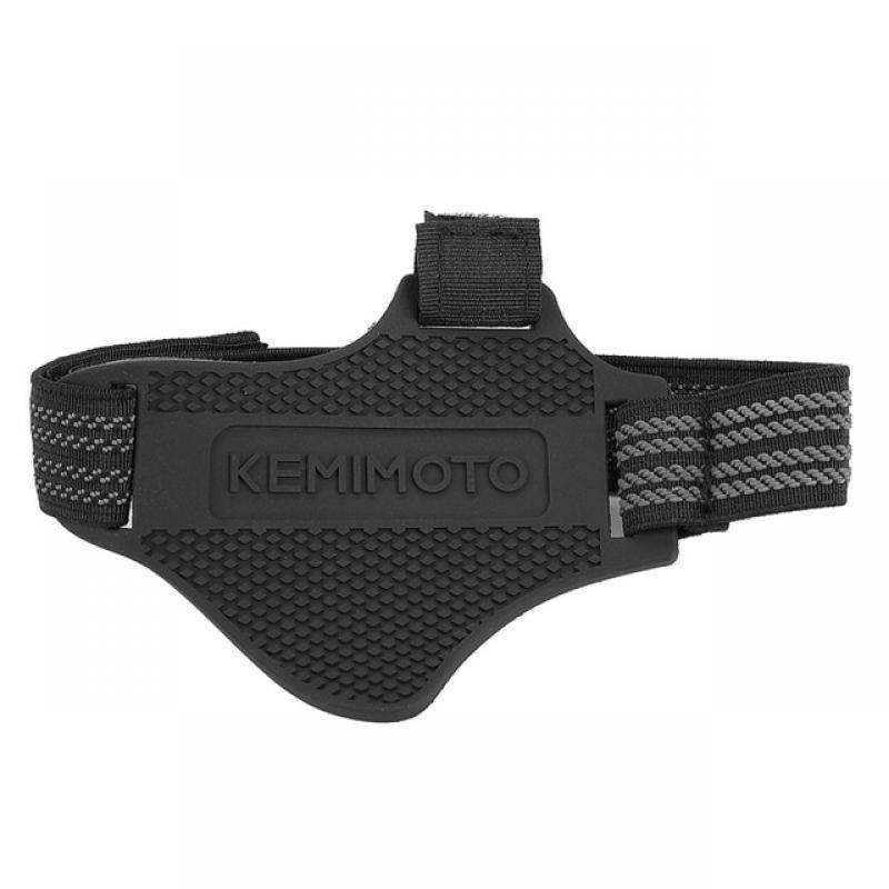 KEMIMOTO Motorcycle Gear Shift Pad Adjustable Motorcycle Shoe Cover Guards Durable Boot Protector Anti-skid Gear Shifter
