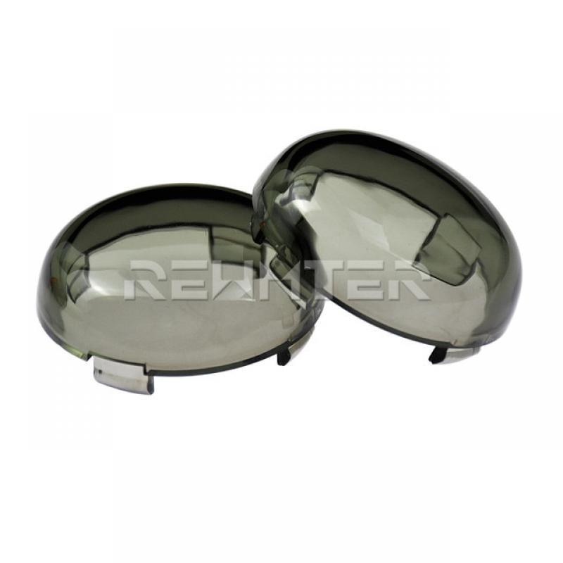 Turn Signal Light Lens Cover Motorcycle Smoke Indicator Lens Cover For Harley Touring Road King Dyna Softail Sportster 883 1200