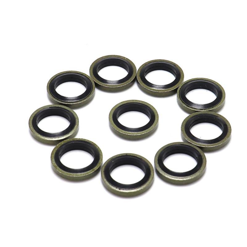 M8 M10 Banjo Bolt Oil Drain Screw Sealing Washer gaskets for Motorcycle Hydraulic clutch Brake Pump Brake Hose Caliper