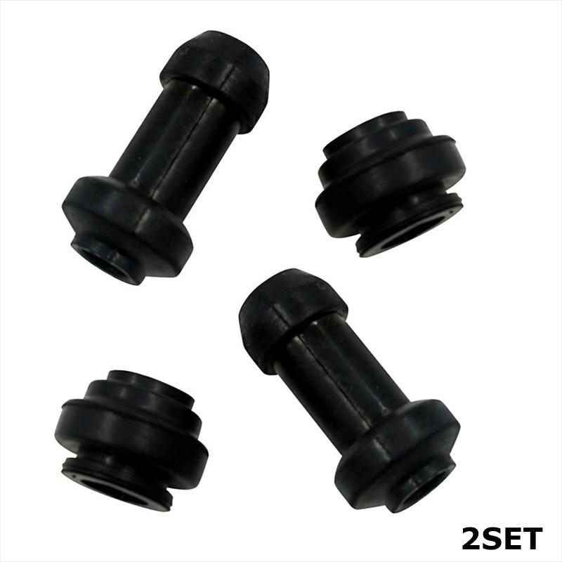 2SET Motorcycle Scooter Brake Upper & Lower Pump Caliper Shock Absorber Sleeve Dust Cover Rubber Disc Brake Pump Waterproof Cap