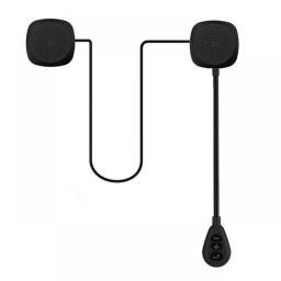 JaJaBor Moto Helmet Headset Microphone Motorcycle Earphones Bluetooth V5.0 Handsfree Calling Music Stereo Motobike Headphone