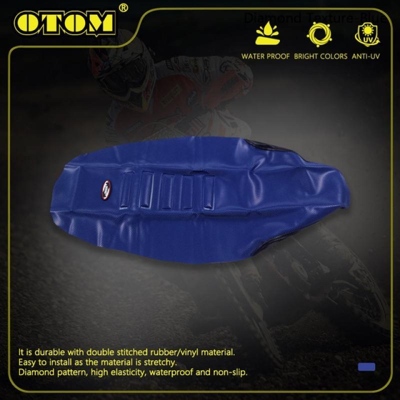 OTOM Motorcycle Seat Covers Cushion Non-Slip Thick Particles Waterproof High Elasticity For HONDA YAMAHA KAWASAKI SUZUKI Bikes