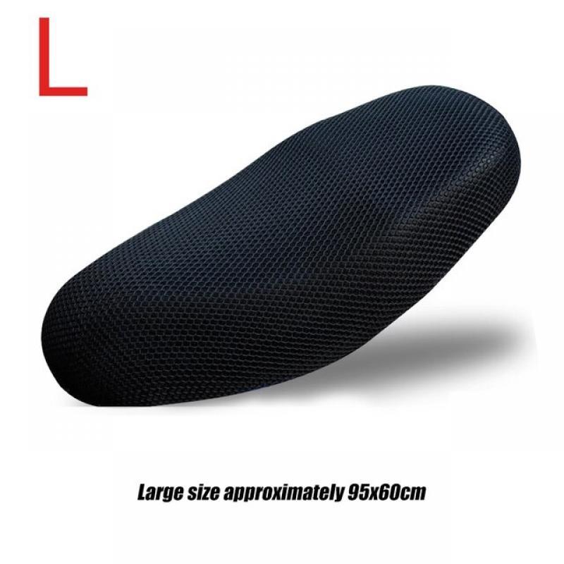 Electric Motorcycle Breathable Seat Cover 3D Mesh Summer Heat Insulation Waterproof Pad Seat Cushion Honeycomb Mesh Cover