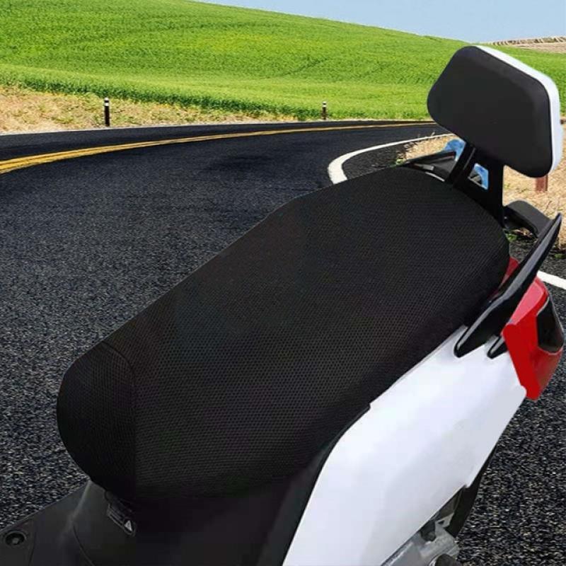 Motorcycle Seat Cover Waterproof Dustproof Rainproof Sunscreen Motorbike Scooter Cushion Seat Cover Protector Cover Accessories