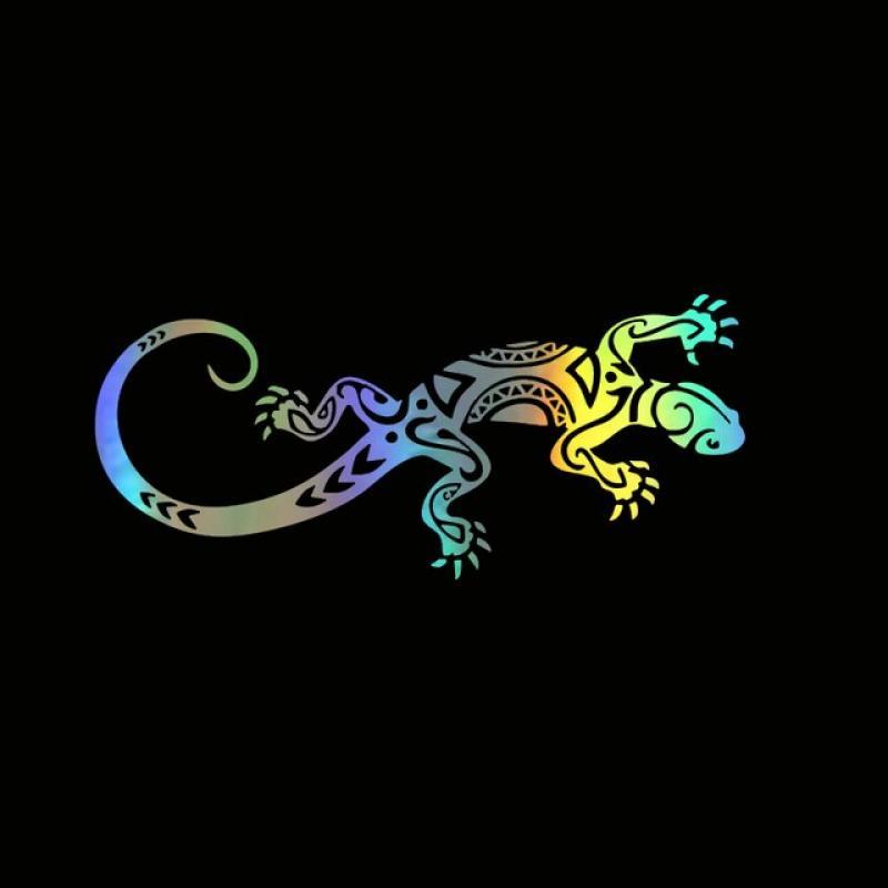 Motorcycle Sticker Funny Reptile Lizard Decor Car Stickers Moto Auto Decal Funny JDM Vinyl On Car styling