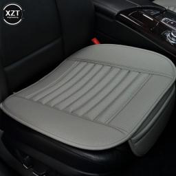 PU Leather Car Seat Cover Front/ Rear/ Full Set Choose Car Seat Protector Cushion Four Seasons Universal Breathable Mat