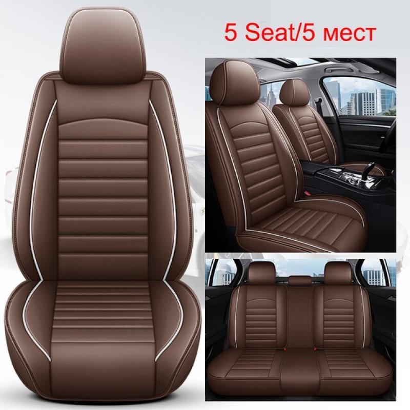 PU Leather Car Seat Cover For KIA Sportage Ceed Rio Niro Stinger Optima Soul Forte Spectra Sorento Interior Accessories