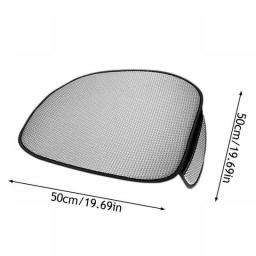 Car Seat Pad Summer Cool Ice Silk Seat Cover For Car Front Seat Cushion Anti-slip Seat Protect Pad For Auto Interior Accessories