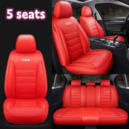 YUCKJU Car Seat Cover Leather For Ford All Model Focus Explorer Mondeo Fiesta Ecosport Everest Fusion Edge Tourneo Kuga Mustang